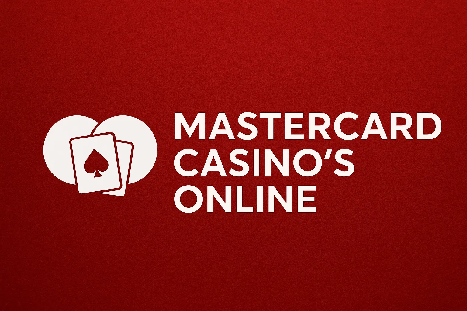 Mastercard Casino's Online